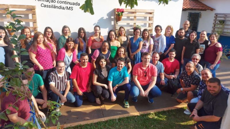 Professores da UEMS de Cassilândia ministram oficina de atualização para Rede Municipal