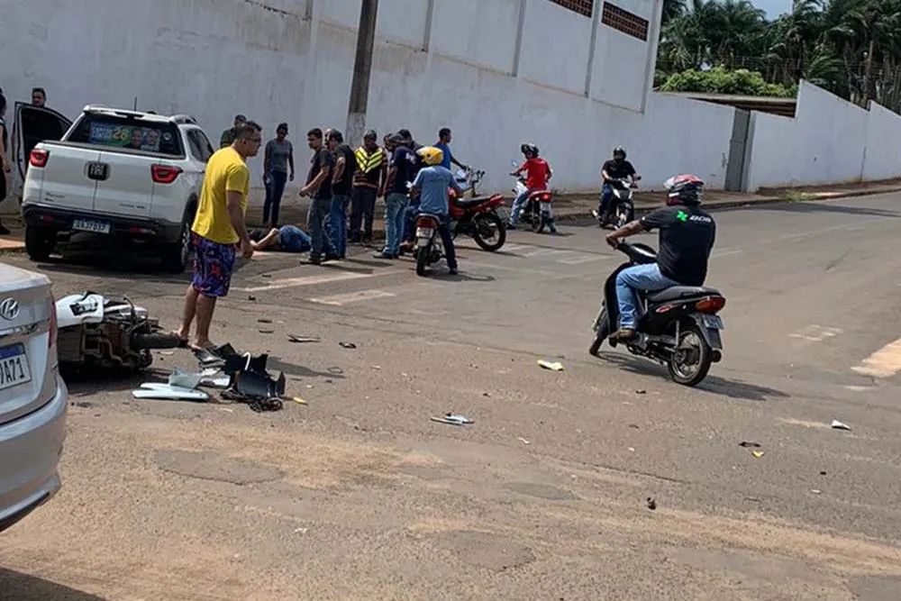 Empresário perde a vida em acidente na avenida do córrego