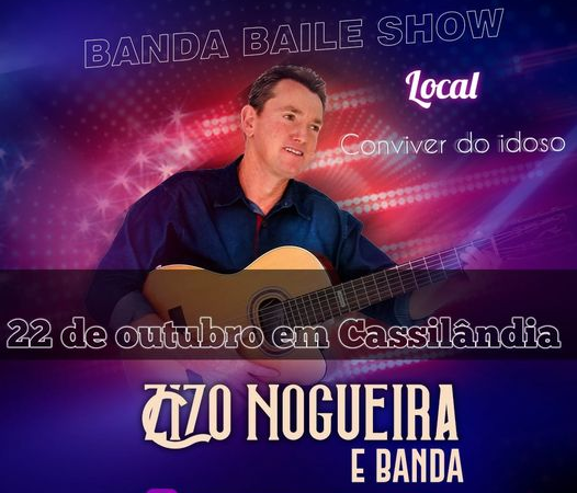 Cassilândia : Sábado, dia 22 de outubro, tem baile no Clube da Terceira Idade