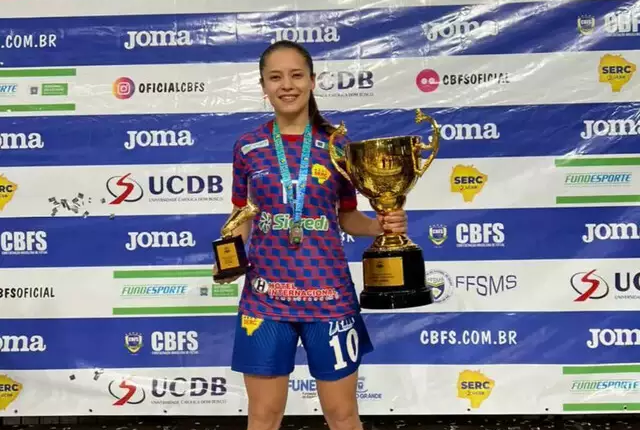 Jogadora da SERC/UCDB é convocada pela seleção brasileira para Mundial Feminino de Futsal