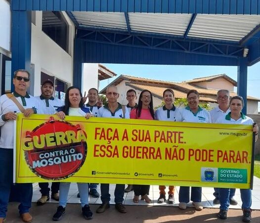 Vigilância em Saúde com a Equipe dos Agentes de Combate às Endemias mantém trabalho intensificado de combate ao mosquito Aedes aegyptiA