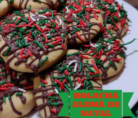 BOLACHA DE NATAL – BOLACHA ALEMÃ – MUITO MACIA