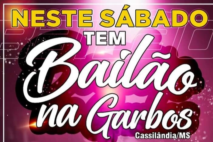 É HOJE! bailão na Garbo Eventos com animação do Trio Arriba Saia