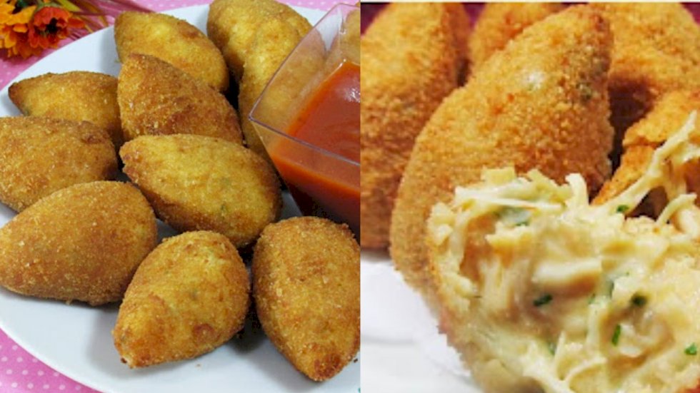 Coxinha cremosa e sem massa é tudo o que você precisa para assistir aos jogos da Copa