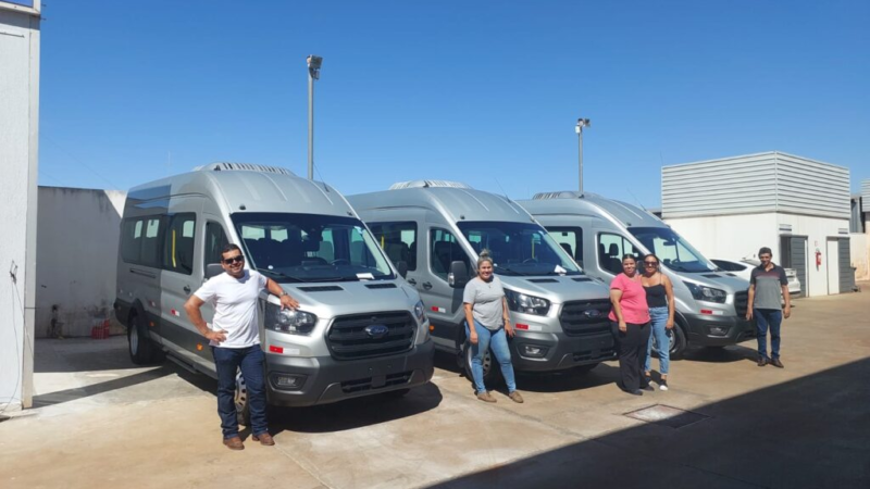 PREFEITURA DE CASSILÂNDIA ADQUIRIU 3 VANS