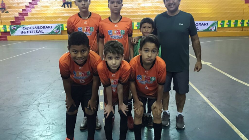 Os alunos da Escola Evangélica Avivamento Bíblico participaram de mais uma etapa da 9° Copa Saboraki de Futsal 2022