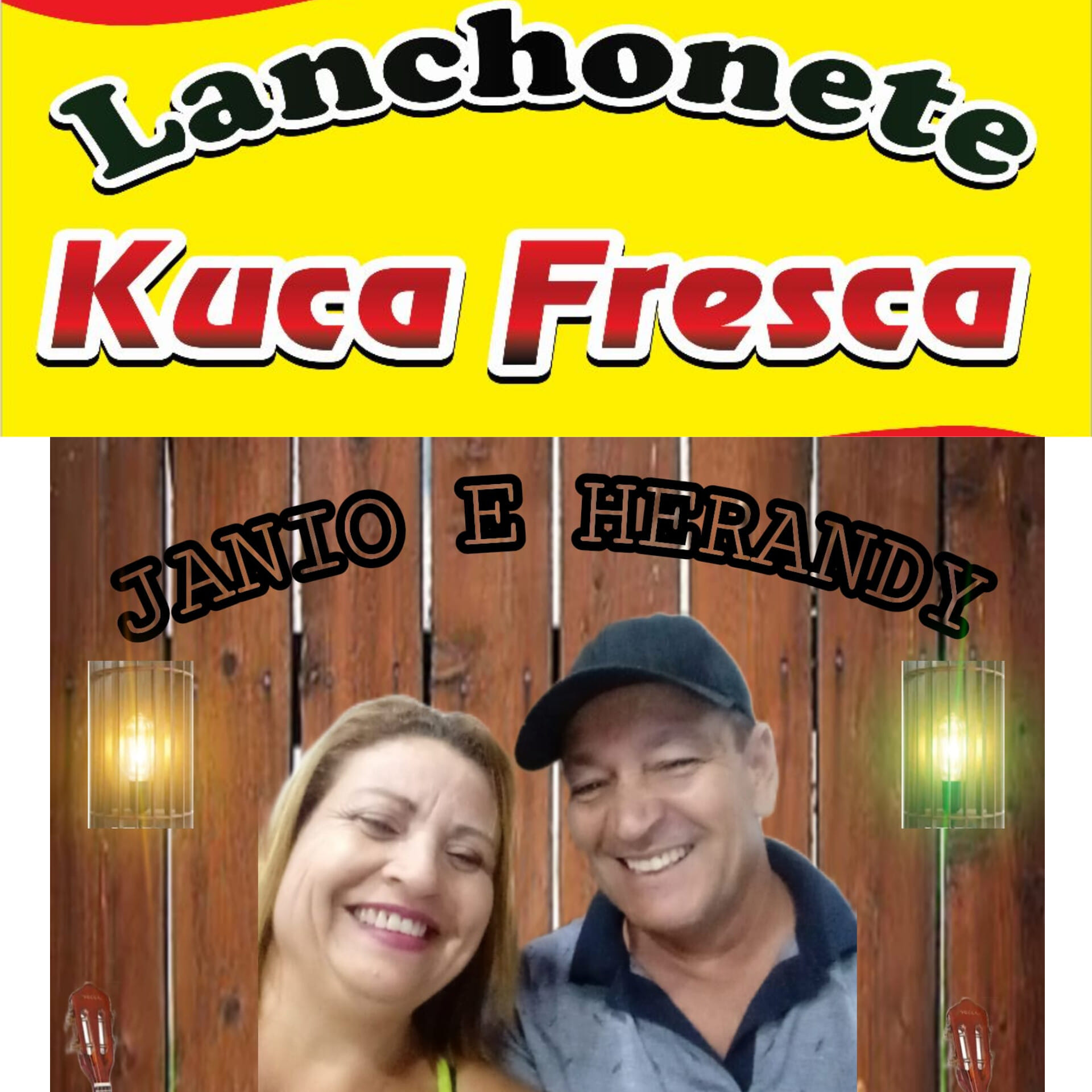 Neste fim de semana a lanchonete kuca fresca tem música ao vivo com a dupla Jânio e Herandy e você não pode perder!