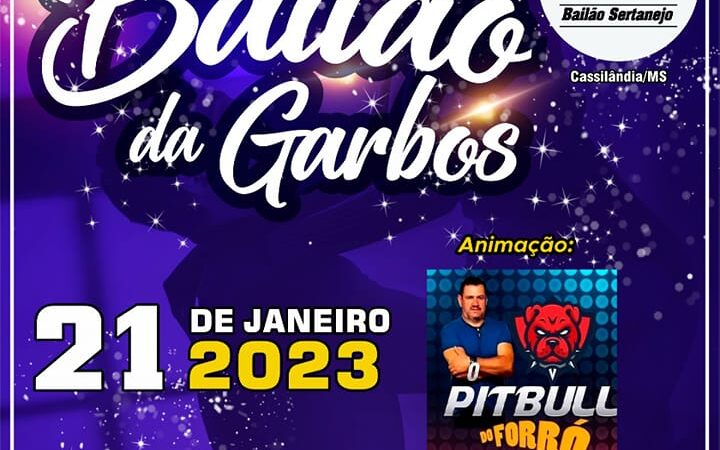 Neste Sábado tem BAILÃO NA GARBOS EVENTOS