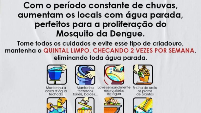 Cuidado! A Dengue mata!