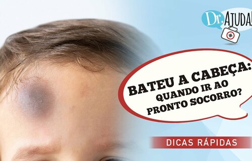 Bateu a cabeça? veja em quais casos você deve procurar o pronto-socorro