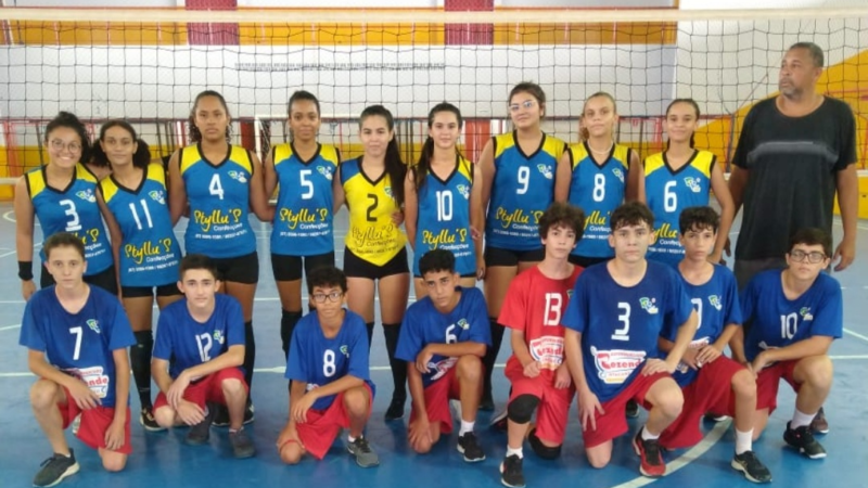 Cassilândia: Garotos e garotas do vôlei fazem jogos amistosos neste domingo no Ginásio de Esportes