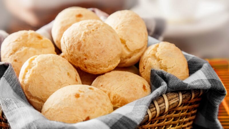 PÃO DE QUEIJO SIMPLES E FÁCIL