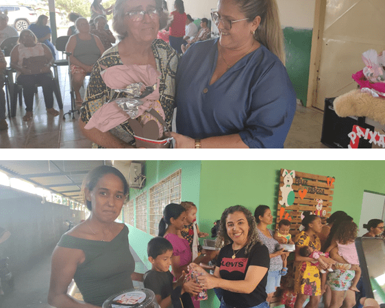 Em Cassilândia, Assistência Social comemora Páscoa com ovos e bolo de chocolate