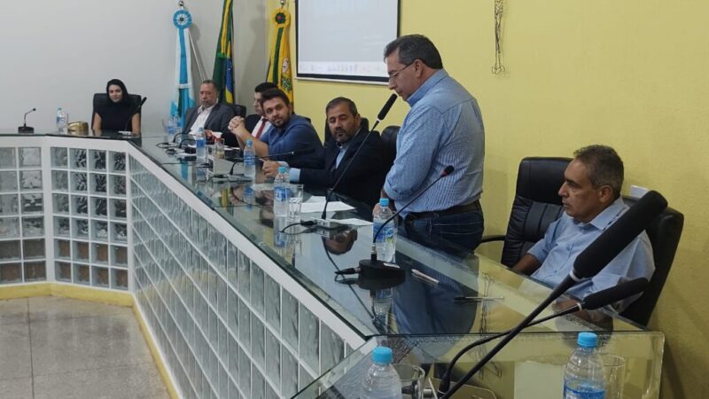 Aula magna inaugural do curso de direito da UEMS em Cassilândia