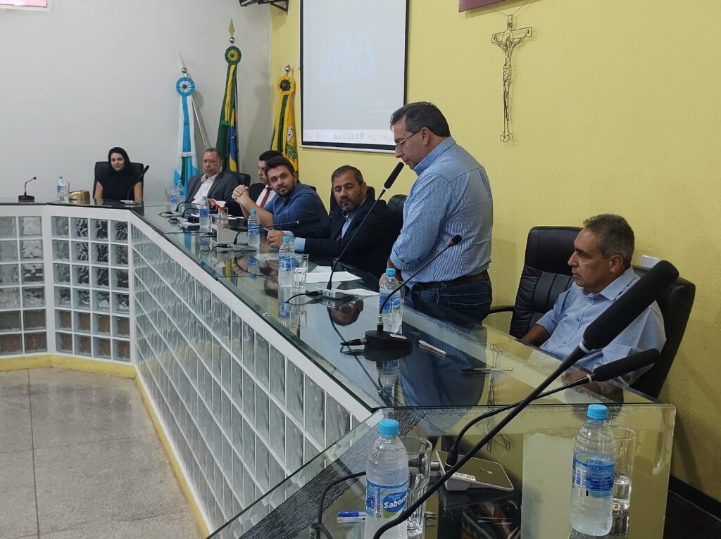 Aula magna inaugural do curso de direito da UEMS em Cassilândia