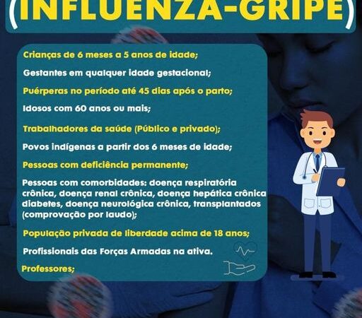 Cassilândia: Administração Valdecy Costa informa sobre Influenza Gripe