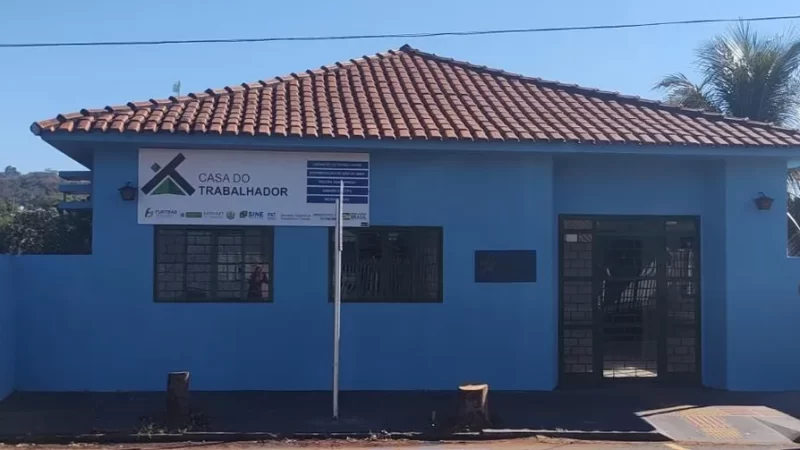 Casa do Trabalhador de Cassilândia inicia semana com 211 vagas de emprego