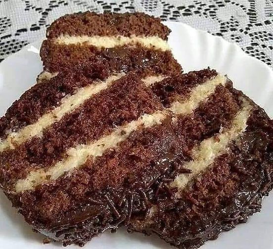 Bolo de Chocolate com coco