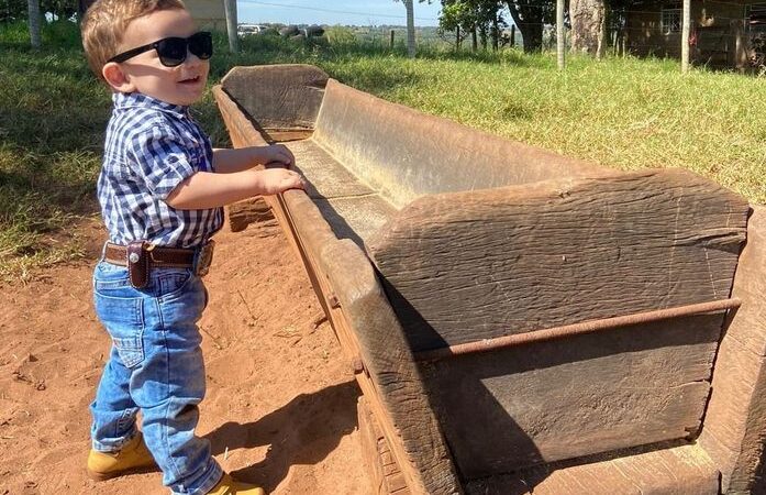 Cassilândia: O pequeno Lorenzo Henrique faz aniversário hoje