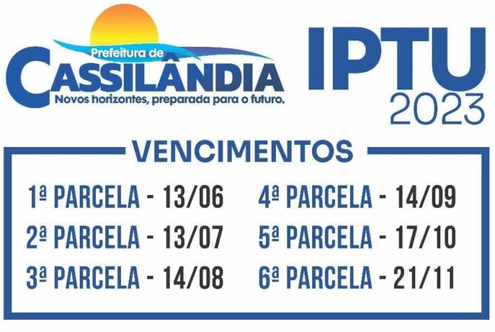 Hoje 13 de junho é o último dia para pagar o iptu à vista e garantir 10% de desconto