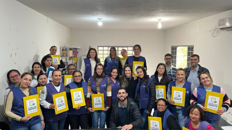 Profissionais de Cassilândia participam do programa  “Saúde com Agente”