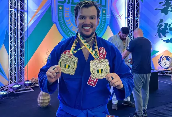 Cassilandense é campeão brasileiro de Jiu Jitsu