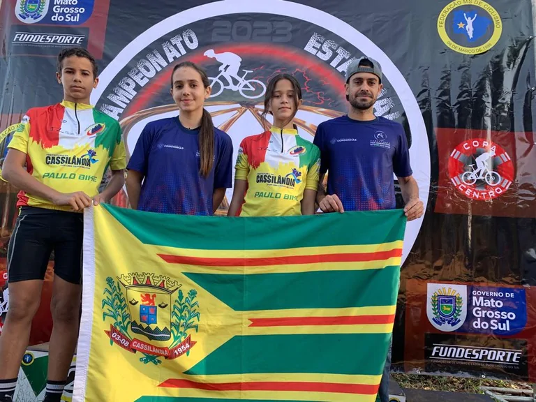 Cassilandenses são pódio no Campeonato Estadual Crono de MTB – Infanto Juvenil