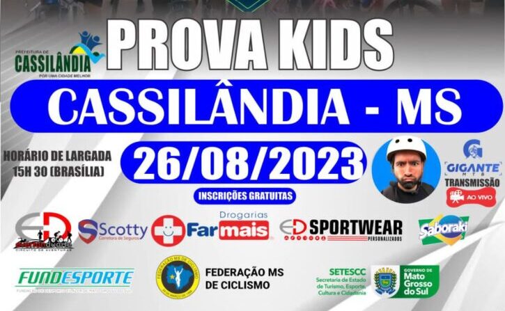 Copa Adventure de MTB KIDS acontece neste final de semana em Cassilândia