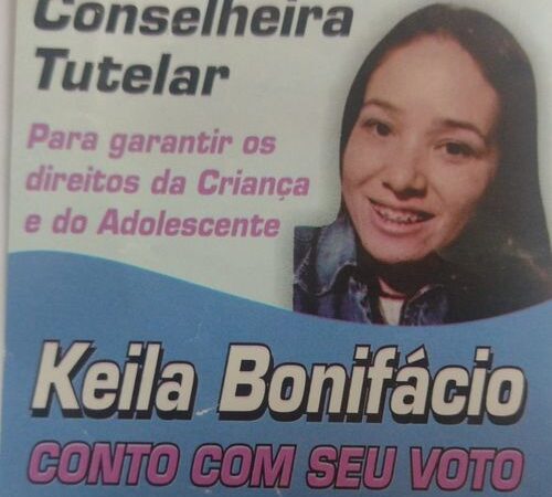 Vote Keila Bonifácio 19 para o Conselho Tutelar