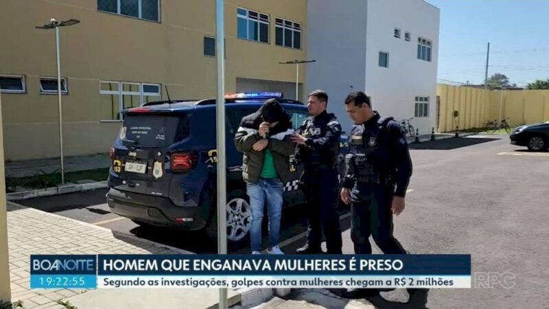 ‘Fazendeiro do Amor’: foragido que enganava mulheres é preso no Paraná; golpes chegam a R$ 2 milhões, diz polícia