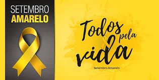 Setembro amarelo – mês da prevenção do suicídio