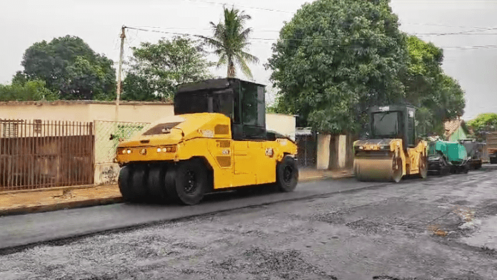 Prefeitura leva recapeamento asfáltico para os bairros de Cassilândia