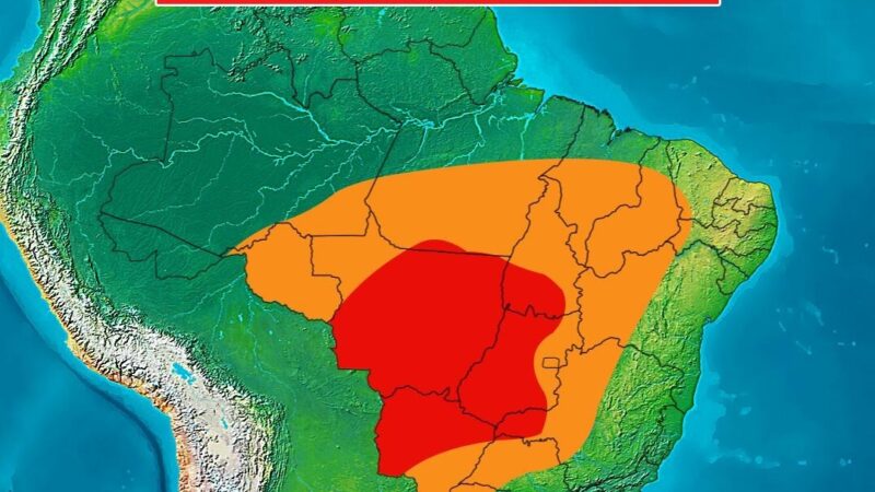 Nova onda de calor deve fazer o Estado “ferver”