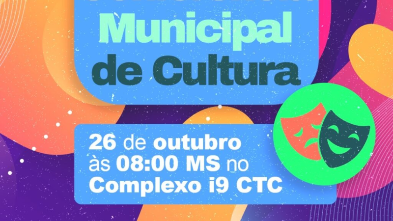 Cassilândia realiza 3ª Conferência Municipal de Cultura nesta quinta-feira (26)