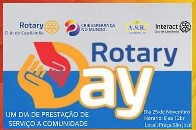 PREFEITO VALDECY COSTA PARTICIPOU DO ROTARY DAY