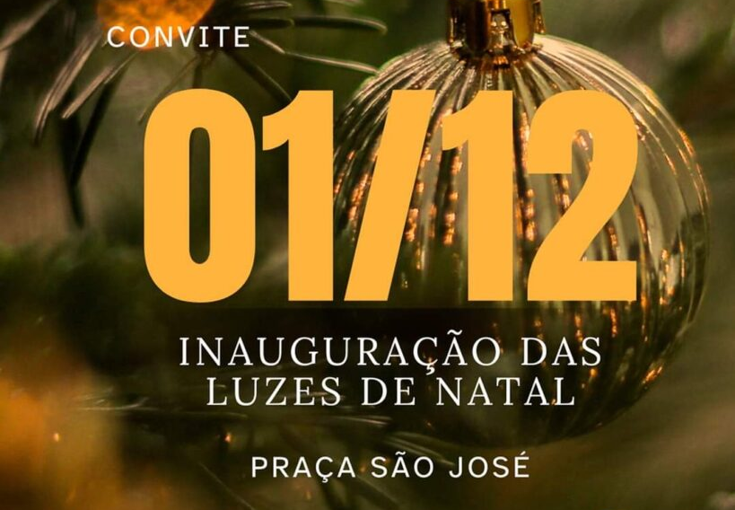 Luzes de Natal serão inauguradas no próximo dia 01 em Cassilândia