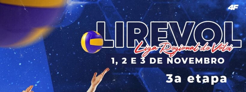 Atletas da escolinha de voleibol de Cassilândia vai representar o município na 3°Etapa da Liga Regional de Voleibol-LIREVOL 2023 em Paranaíba/MS