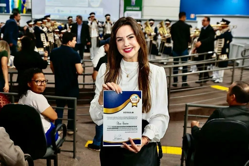 Mara Caseiro participa da premiação do Campeonato estadual de 2023