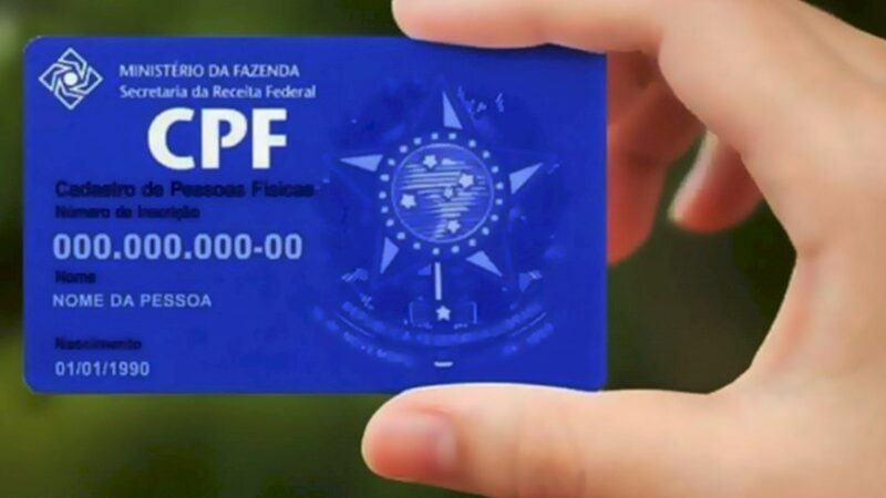 Saiba como regularizar o seu CPF