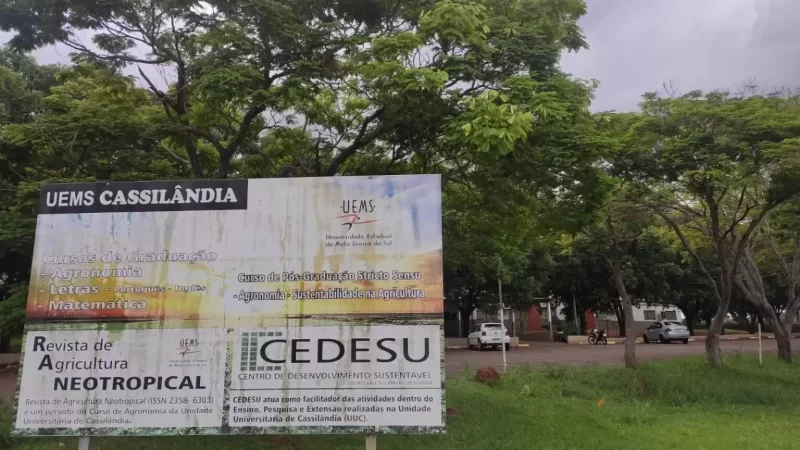 UEMS de Cassilândia oferece 84 vagas em quatro cursos pelo Sisu 2024