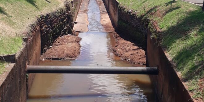 LIMPEZA DO CÓRREGO PALMITO