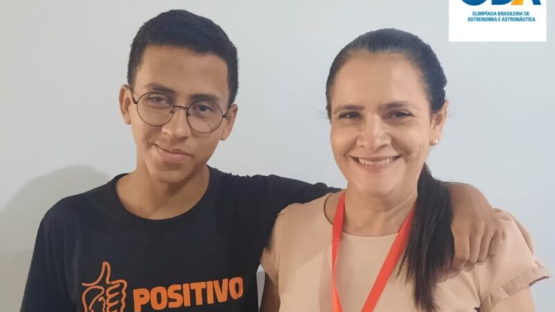 Aluno da Escola Evangélica Avivamento Bíblico se destaca nas Olimpíadas de Astronomia