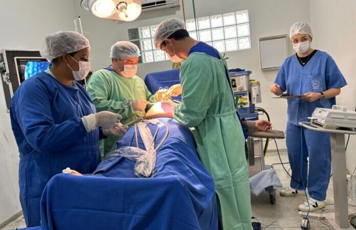 Realizada em Cassilândia a primeira cirurgia por vídeo