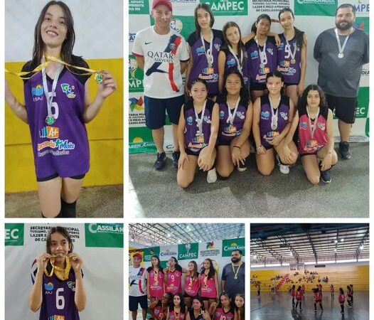 Samyra Alves Dias Pimenta ganha medalhas de ouro no Campec de Cassilândia