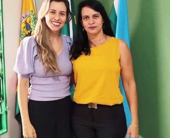 Vereadora Claudete Dosso visita a Secretária de Assistência Social do município