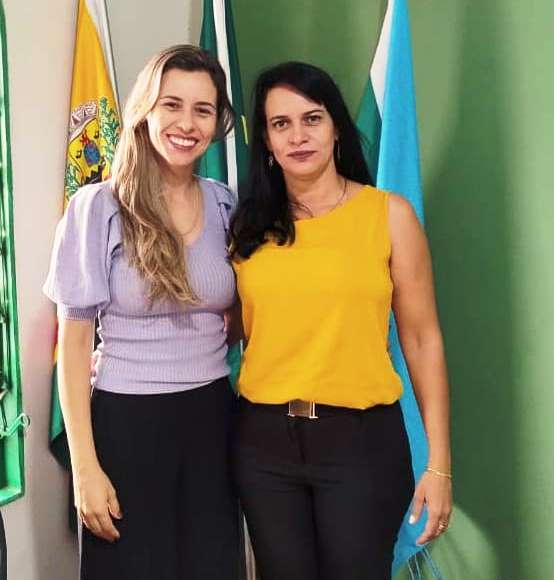 Vereadora Claudete Dosso visita a Secretária de Assistência Social do município