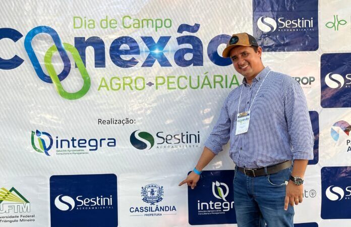 Prefeito Rodrigo participa do Dia de Campo Conexão Agro-Pecuária e dá início à colheita em Cassilândia