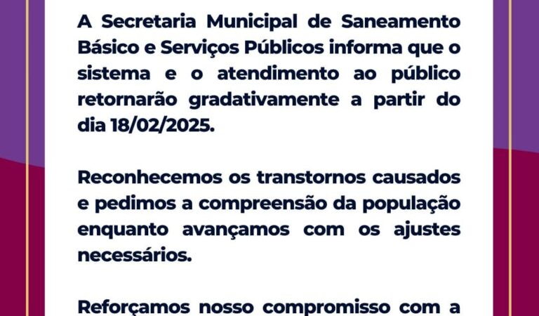 Prefeitura de Cassilândia informa funcionamentos de secretarias