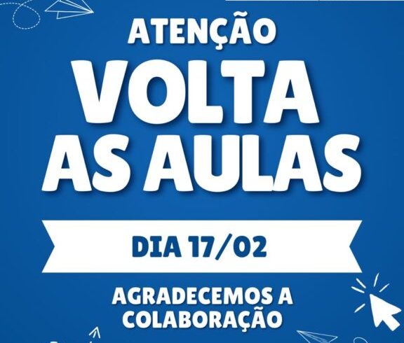 Secretaria Municipal de Educção de Cassilândia informa voltas as aulas