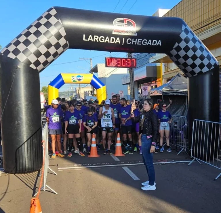 Cassilândia: Confira a relação completa da chegada da corrida de 5km